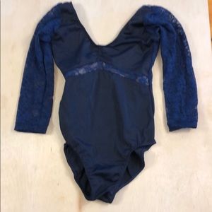 Navy Ballet Leotard